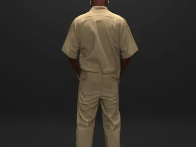 Overalls 3D model