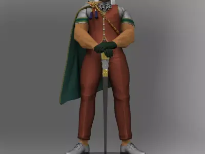 JP Street Fighter 3D print model