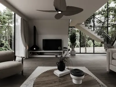 Triangle House by FGM 3D model