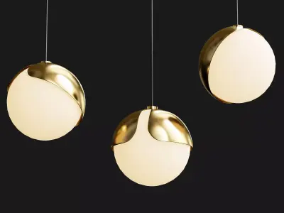 Pendant Lighting VIAGGIO 700LSVGO OR INTER Luminaires 3D model