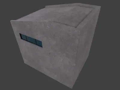 work shop Low-poly 3D model by rednos