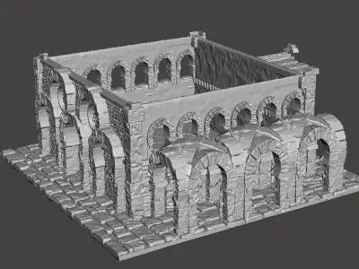 Oriental House 3D print model