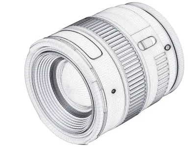 Camera Lens 3D model