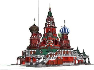 Architecture-Religion-God-Culture-Temple -0214 3D model
