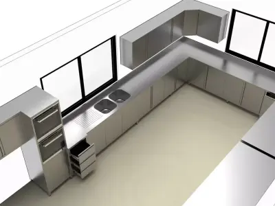 kitchen 21 3D model