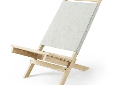 Pepitu Deck Chair 3D model