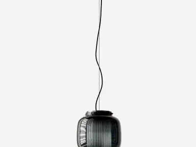 Manila T Pendant Light from Sebastian Herkner 3D model