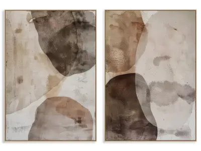 Abstract Painting Frame set 3D model 462