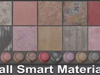 Wall Smart Materials spsm Texture