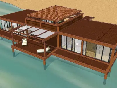Creative Design-Holiday Cabin-0147 3D model