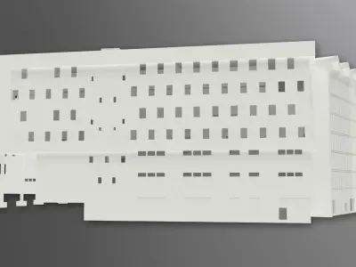 Bradford College Bradford West Yorkshire England 3D model