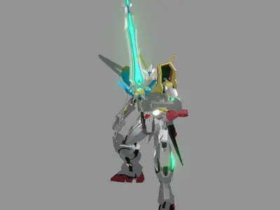 The Mecha Attacker 1 3D model