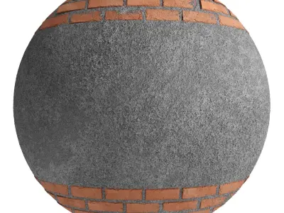 Cement Materials 6 - By 3 color Pbr By Sbsar 4k Texture