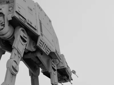 Star Wars AT-AT 3D print model