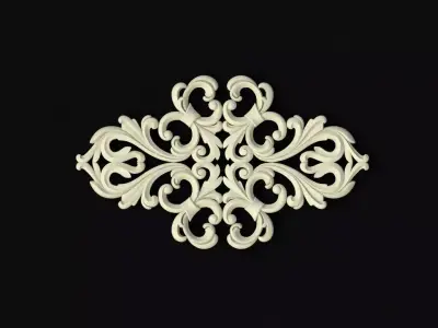 dekor ornament 3D model 106