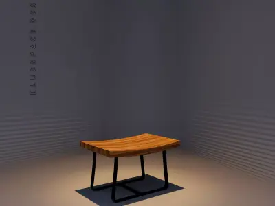 Chair 02 Low-poly 3D model purchase