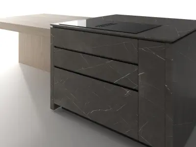 Kitchen set 02 3D model