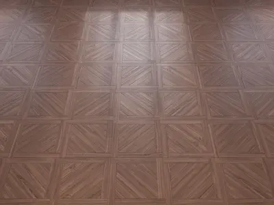 Parquet - Laminate - Wooden floor 2 in 1 Low-poly 3D model 85