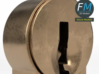 Key hole detail 2 3D model