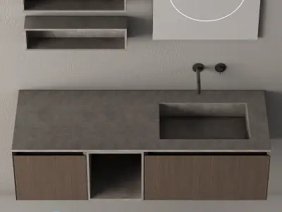   Rexa design vanity unit 3D model