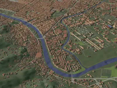 Turin Italy - city and urban