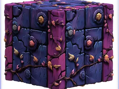 Stylized Wall Seamless Texture Texture 86