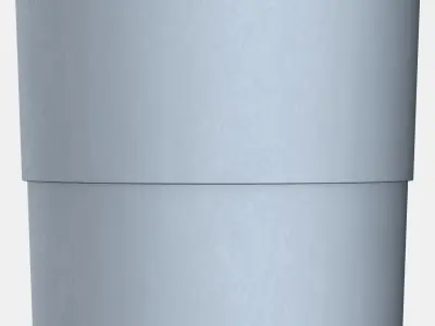 NYPON Plant pot 2 Low-poly 3D model