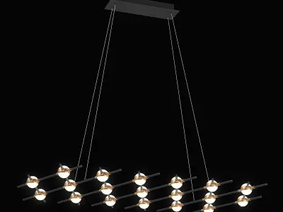 745347 Bergamo Lightstar Pendant chandelier 3D model