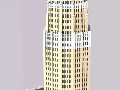 Tower Life Building 3D print model
