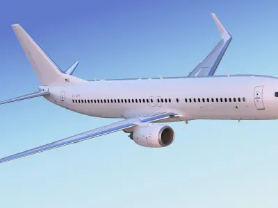  Boeing 737-800 American Airlines with Cockpit and Interior 