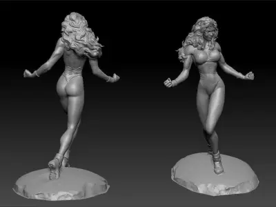 She Hulk 3D print model