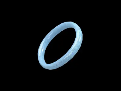 Jade Ring JBF1 Free 3D model