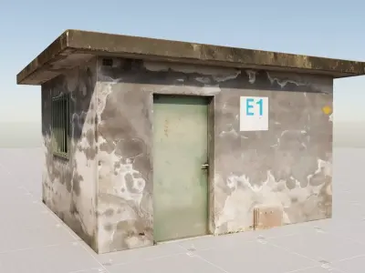 E10s Electrical Box 03 3D model