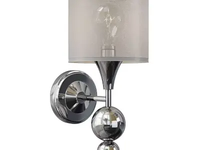  Sconce Freya Lauren FR5093WL 01CH Low-poly 3D model