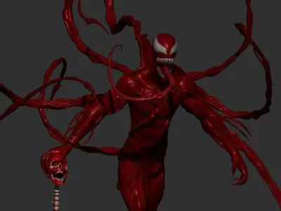 The Carnage Symbiote 3D model