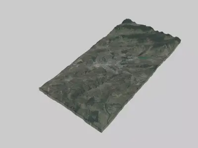 KISHINEV City Low-poly 3D model