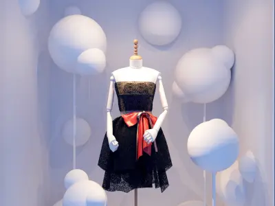 Store Front fashion - fashion shop window display 3D model