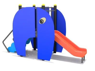 Mini Playground Low-poly 3D model get