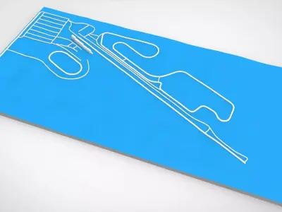 RAD Torque Raceway Edmonton Canada 3D model