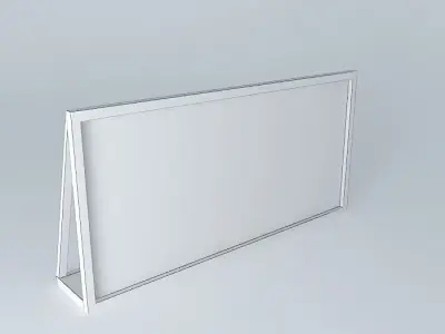 Singualr screen Free 3D model