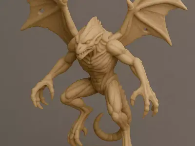 SKY HUNTER  Aerial Alien Assassin STL Pack 3D print model