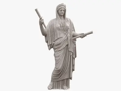 Nine Muses Greek Mythology Statues 