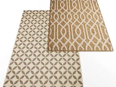 Rugs set240 3D model