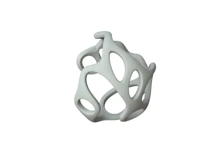 SciFi Cube Object No 42141 Low Poly Shape Texture