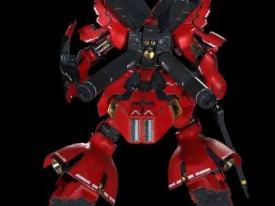 Sazabi MSN-04 3D model