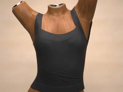 Square Neck Shirt for Genesis 9