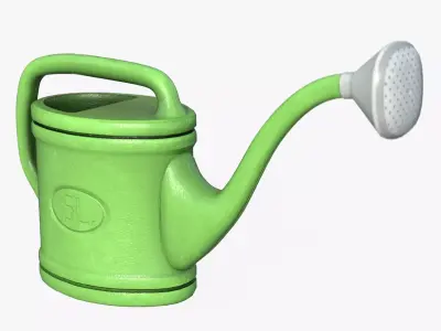 Watering Can Low-poly 3D model