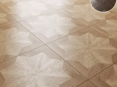 Camerini Wood Flooring Berti 3D model