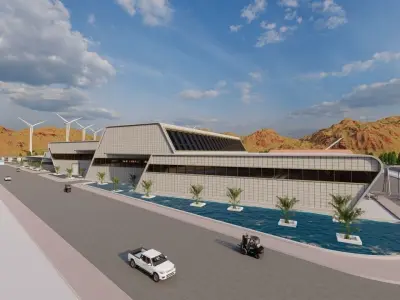 Industrial Factory-Factory building 3D model