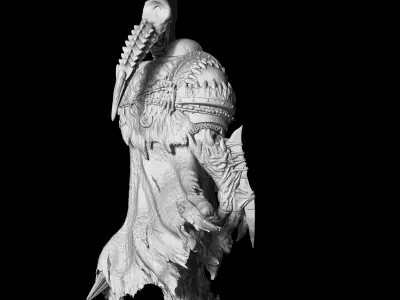 Donthrak world of warcraft dwarven demon 3D print model